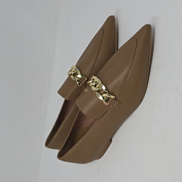 Linea Paolo Camel Mabel Pointed Toe Flats Women's Size 10 - Picture 3 of 7